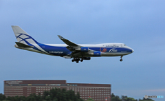 「ぶるー」 Air Bridge Cargo 747-400 流しの練習