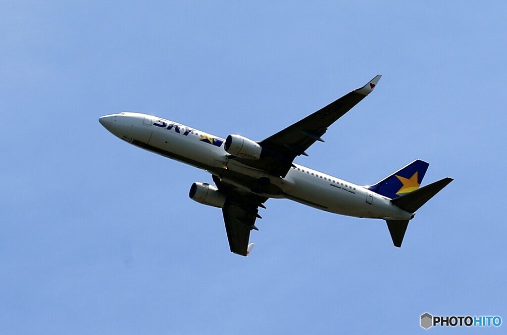 「晴れ」SKY成田では4年ぶりの撮影 Takeoff