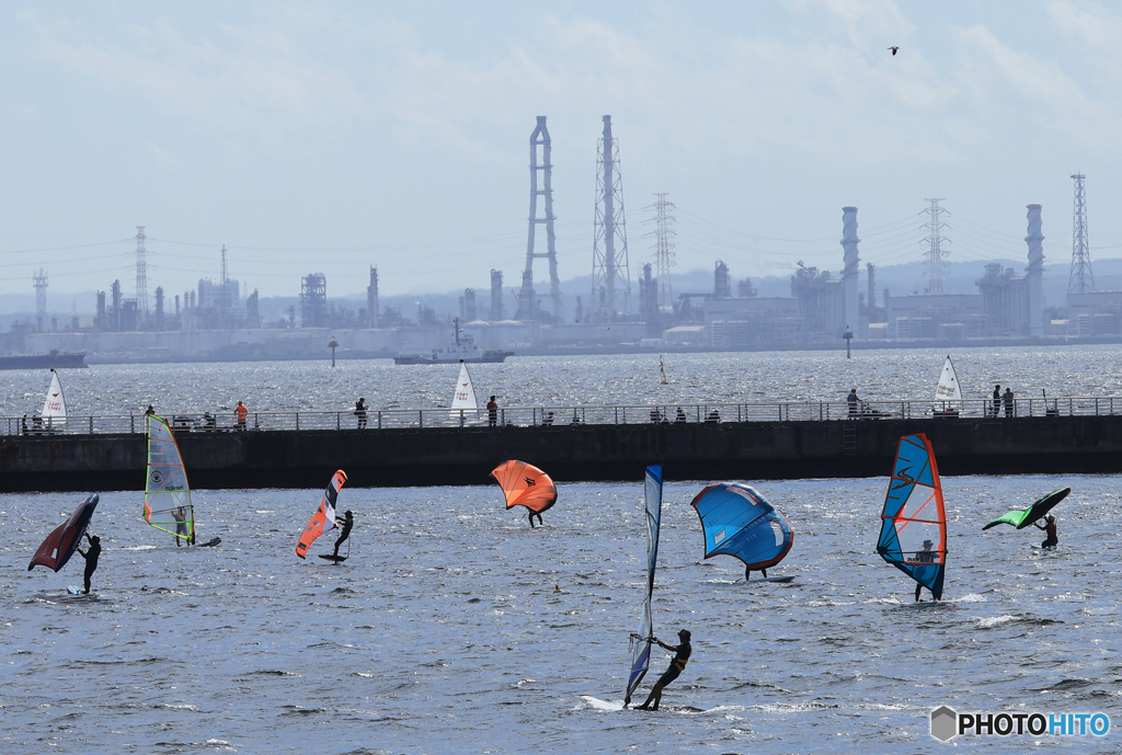 「晴れ」浜 辺 の 風 景
