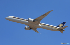 「あおいそら」 Singapore 787-10 9V-SCC Takeoff 