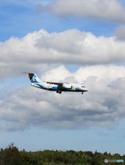「青の空 」アンガラ アントノフ An-148 珍しい機体がきた〜
