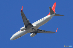 「あおいそら」イースタージェット７３７−８６J  HL８０５７出発です