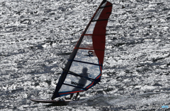 「青の空」ギラギラの海