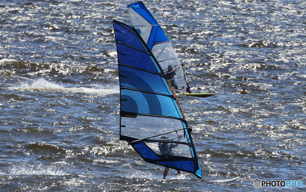 「青い海」~良い風とともに~