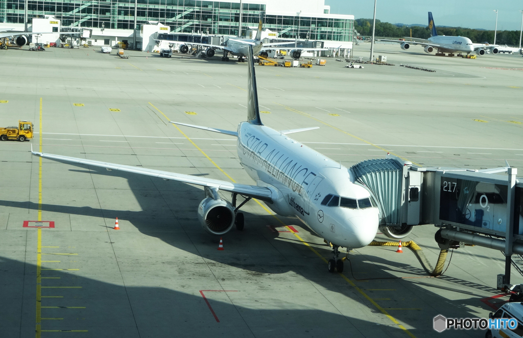 ミュンヘン国際空港の風景です（１）