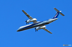「ぶるー」 ANA DHC-8-402Q JA853A 出発です