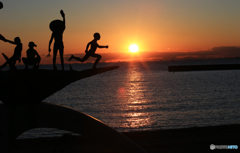 「東京湾 」 サンセット