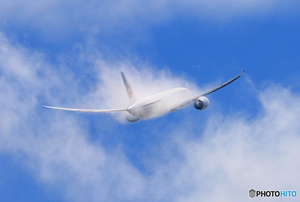 「良い空～」 JAL 787-9 離陸 べいぱーですか？