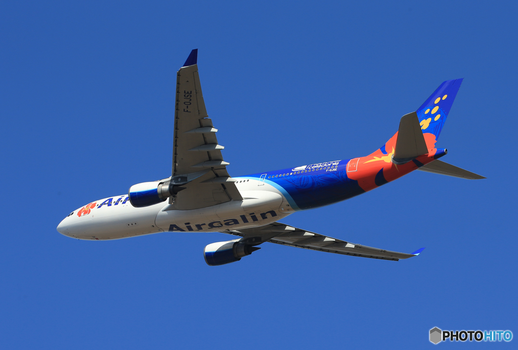 ☀「あおぞら」AIR CALIN A330-202 F-OJSE 飛行　