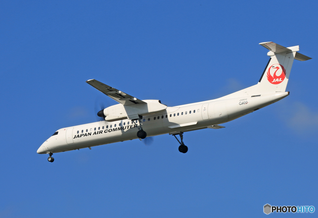 「はれー」JAPAN AIR COMMUTER Landing (Osaka)
