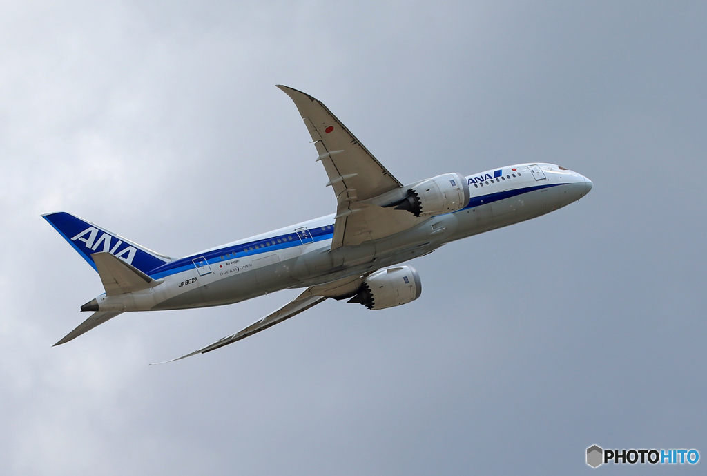 「青の空」 ANA 787-8 JA802A Takeoff 