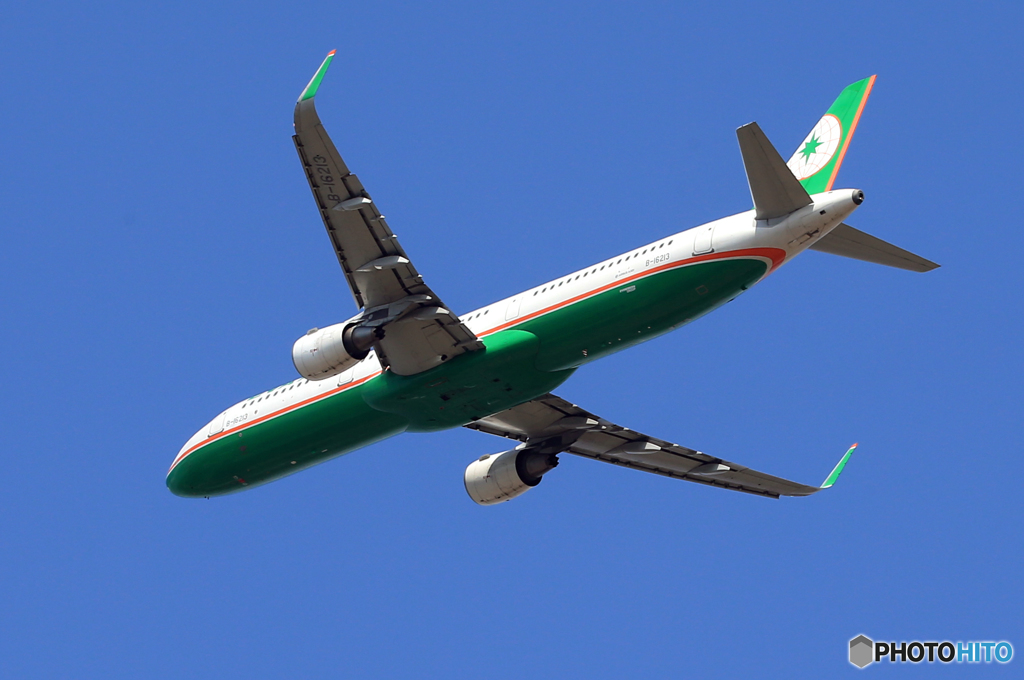 「空色」 EVA A321-211 B-16213 Takeoff
