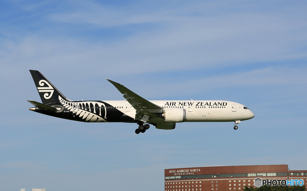 「あおぞら」 Air New Zealand B787-9 