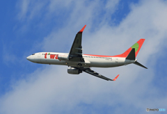 「青空」 t'way 737-8QJ HL8021 Takeoff