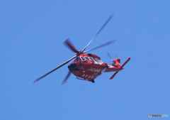 「すかい」 東京消防ヘリ　AW189 JA24HB  飛来