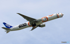 「はれ」 STAR WARS 777-381 JA789A 離陸