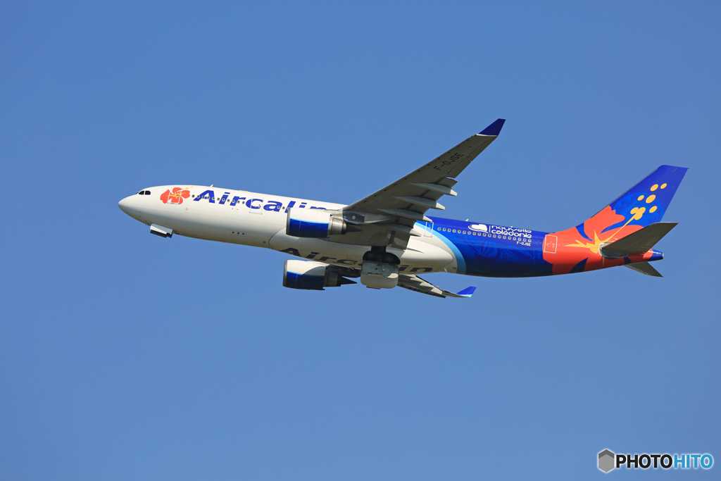 「はれ」 Air Calin A330-202 F-OJSE 出発です