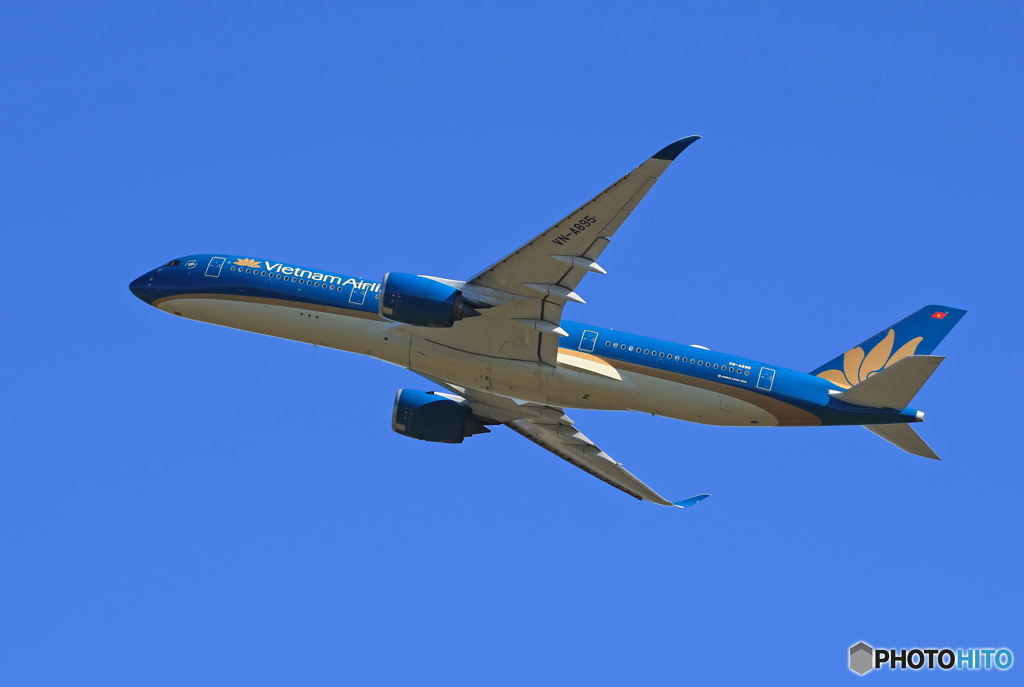  「青が好き」Vietnam A350-941 VN-A895 Takeoff 