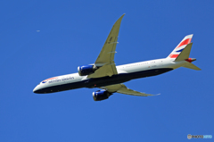 「そらー」 British 787-9 G-ZBKI 離陸＋