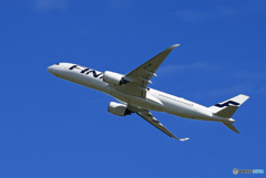 「群青色」 Finnair A350-941 OH-LND Takeoff 