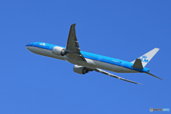 ☆「ブルー」KLM 777-306 PH-BVG  Takeoff 