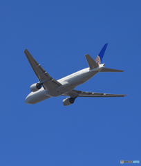 「良い天気」 UNITED 777-222 N215UA Takeoff 