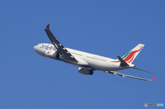 「あおいそら」SriLankan A330-343 4R-ALN 出発です