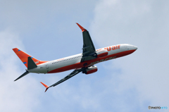 「令和」JEJU 737-8K5 HL8322 離陸します