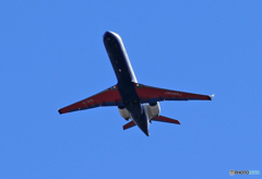 「はれー」 IBEX ボンバルCRJ-702 Takeoff