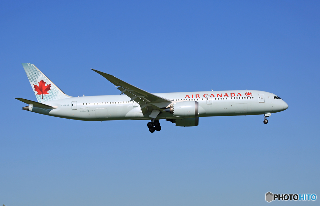「すかい」 AIR CANADA 787-9 C-FRSA 着陸
