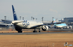 「空色」 Alitalia SKY 777 飛び立ちです