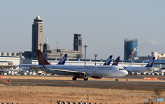 「そらー」吉祥航空A321-231 B-1005出発です