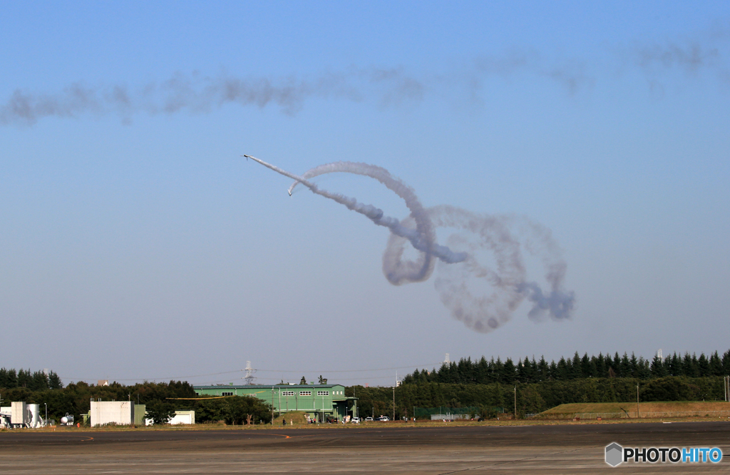 ☮ブルーインパルス　コーク・スクリュー☮５−６番機