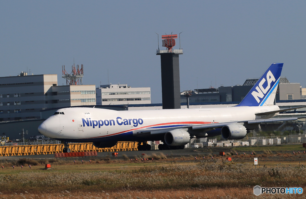 ☀「青い空」が一番  NCA 747-8KZF  出発