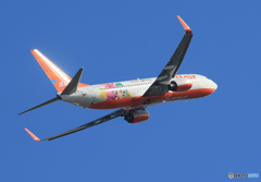 「はれー」 JEJU 737-8AS HL8087 出発です
