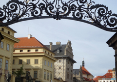 チェコ（１３９）プラハ城門　