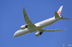 「はれ」 JAL 787-9 JA865J 離陸