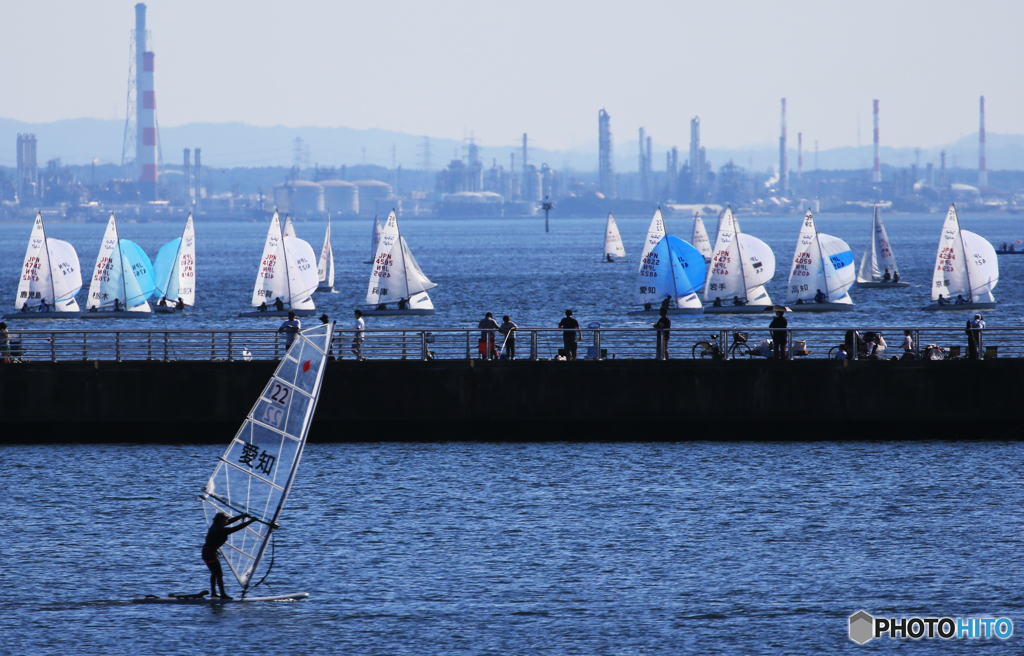 「青い海」大会・ヨットセーリング