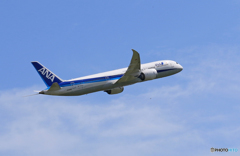 「青い空」が一番 ANA 787-9 JA898A 出発です