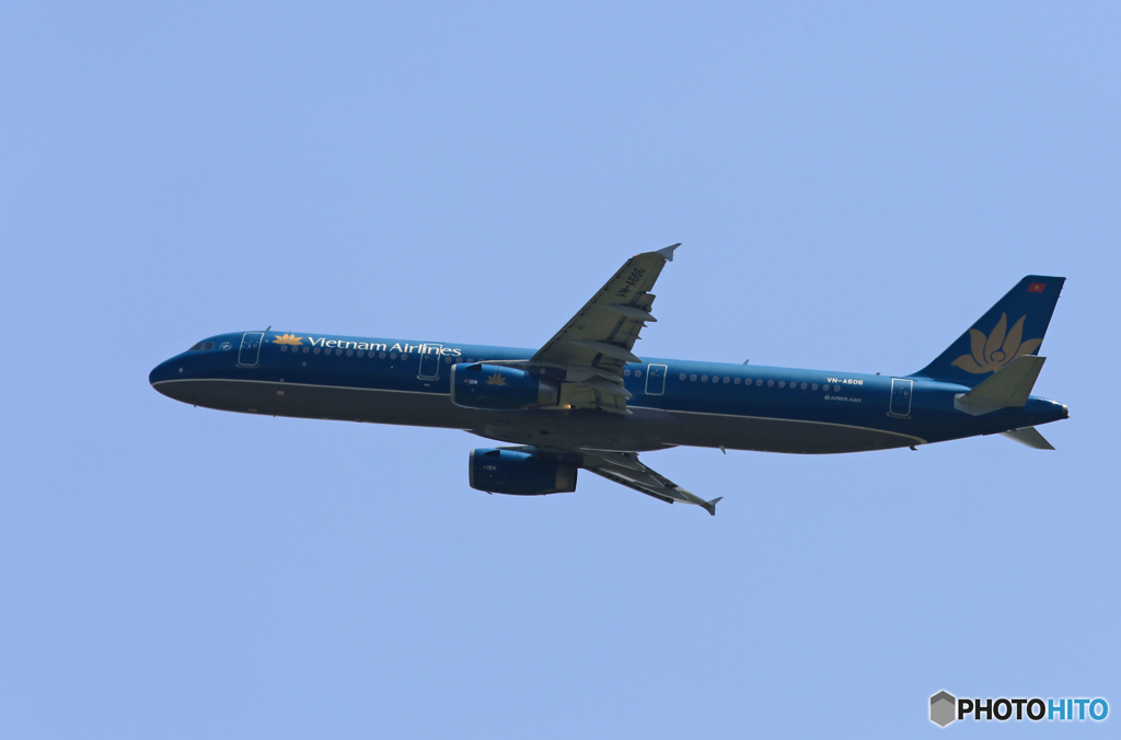 「青が大好き」 Vietnam A321-231 Takeoff 