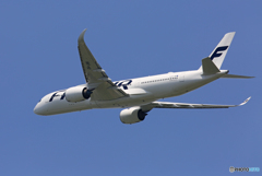 「青空」 Finnair A350-941 OH-LWH Takeoff 