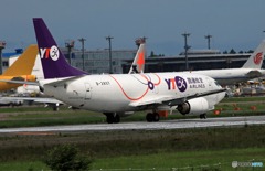 「良い空～」YTO Cargo 737-3YO 出発です