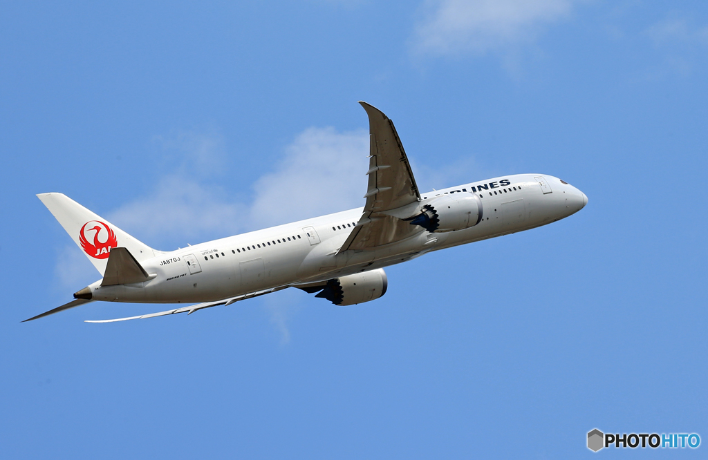 「青が好き」 JAL 787-9 JA870J Takeoff