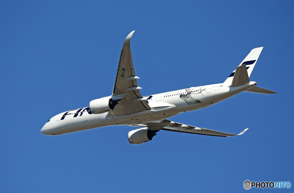 「そらー」 Finnair A350-941 OH-LWE Takeoff