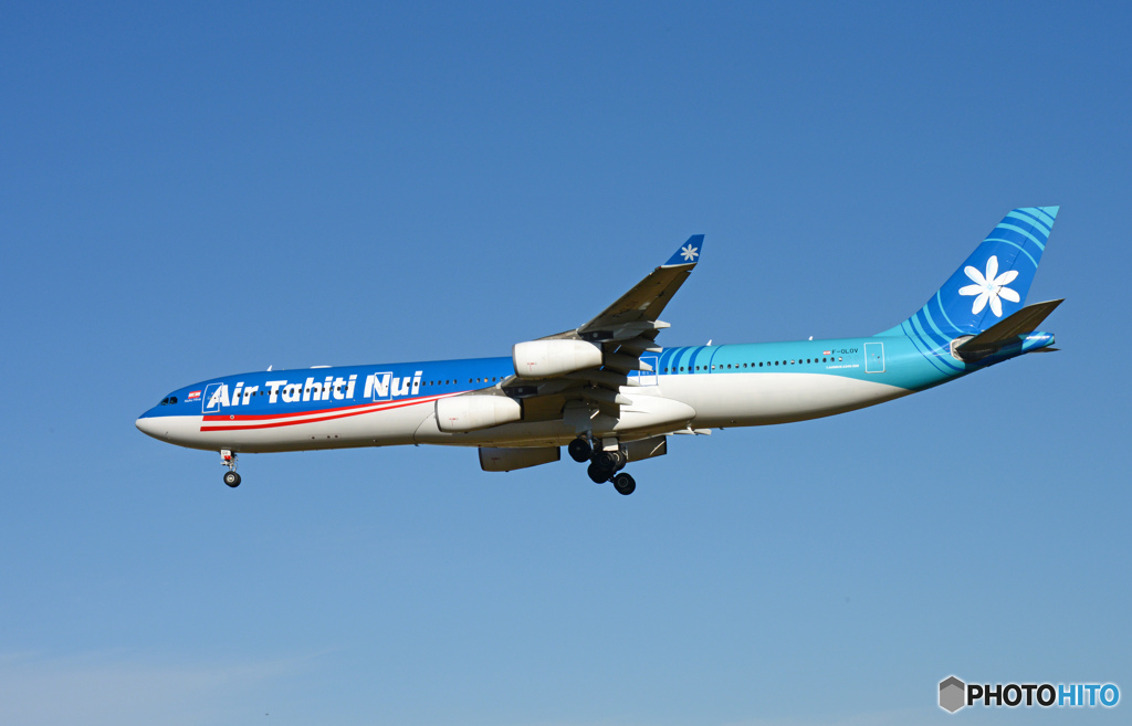 ☀「青い空」が一番Air Tahiti Nui A340-313 F-OLOV