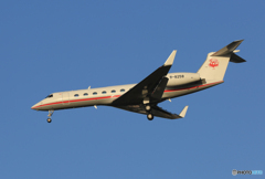 「青色が好き」 プライベート機 ガルフストリームG500/G550