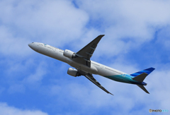 「群青」Garuda 777-3U3 PK-GIG Takeoff  