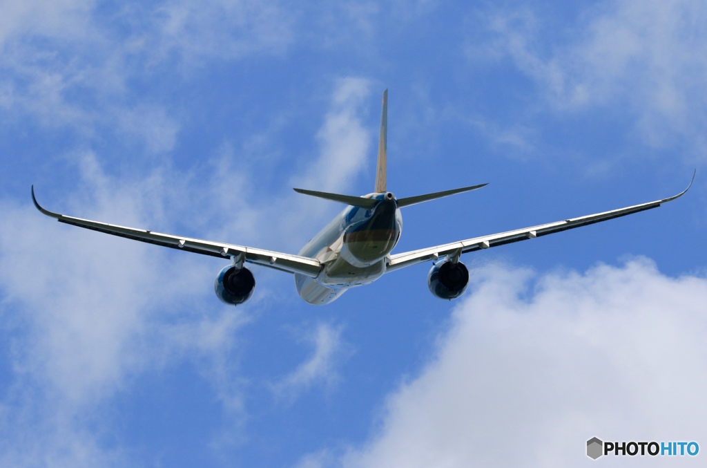 「青色が好き」 vietnam A350-951  飛ぶ