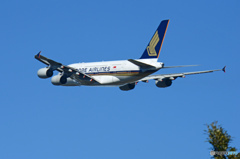 「すかい」Singapore A380-841 9V-SKK 出発です
