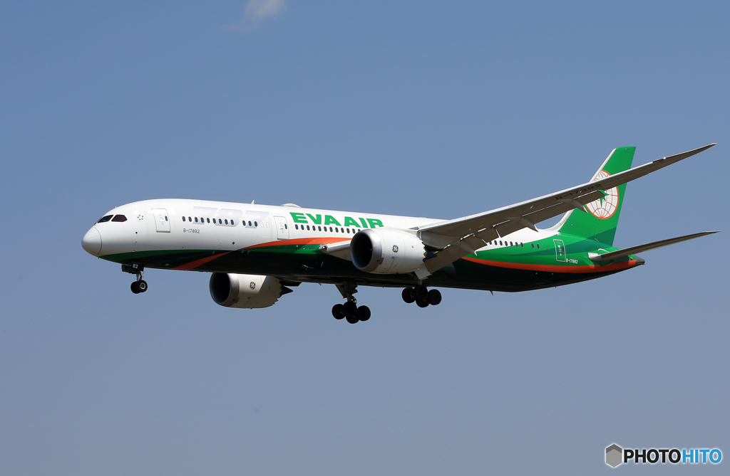 「あおぞら」 EVA 787-9 B-17882 Landing